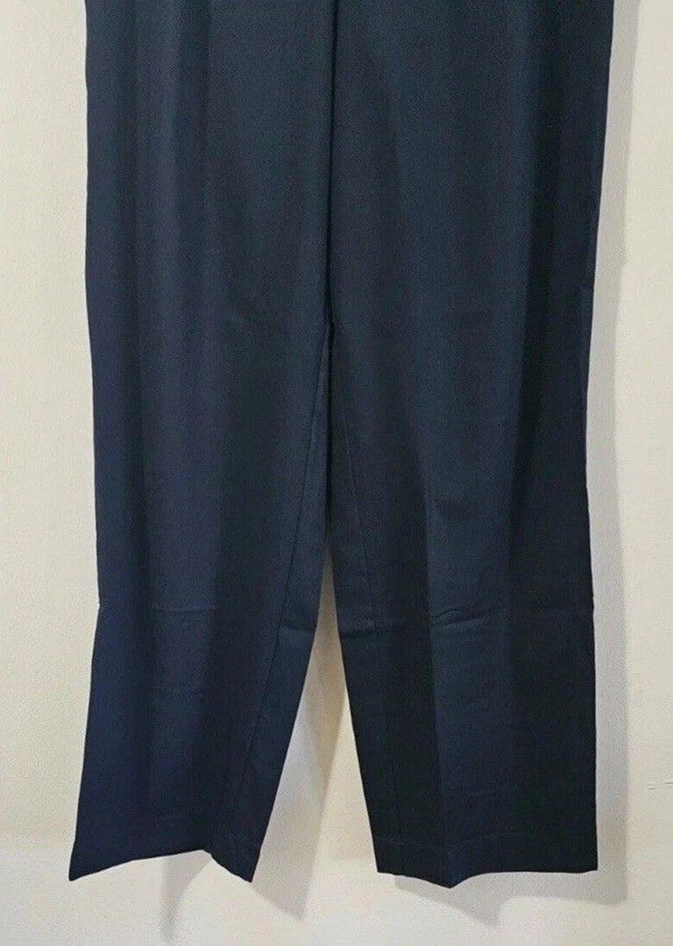 Lululemon Pleat Front High Rise Trouser Pants TRUE NAVY Regular 30" SZ L NWOT - Picture 9 of 15